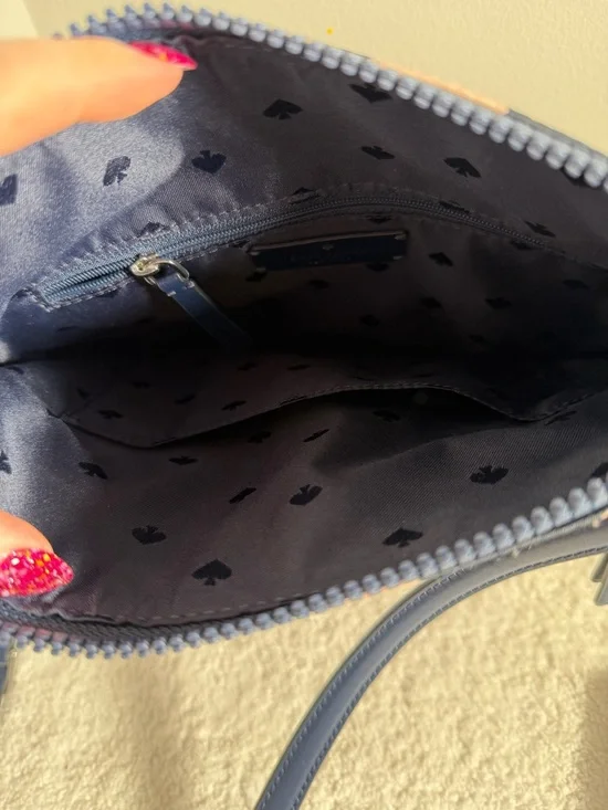 kate spade Navy & Blush Jae Garden Crossbody Bag - Picture 5 of 8